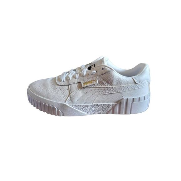PUMA Leather Printed Sneakers - Picture 1 of 7